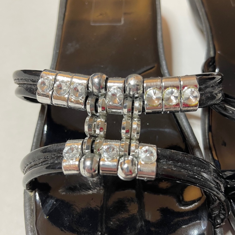 Fresa Black and Silver Sandals - Picture 5 of 9
